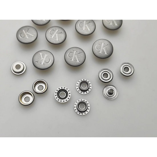 CK snaps No.1, 5pc/lot, 15mm