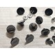 Fendi shank button No.1, 5pc/lot, 17mm