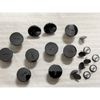Fendi shank button No.1, 5pc/lot, 17mm