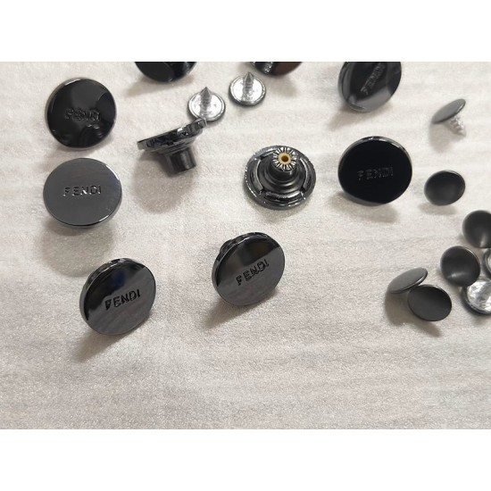 Fendi shank button No.1, 5pc/lot, 17mm