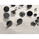 Fendi shank button No.1, 5pc/lot, 17mm