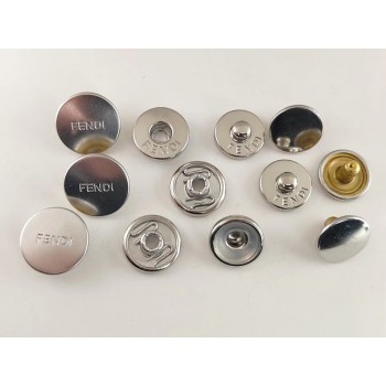 Fendi snaps No.1, 5pc/lot, 15mm