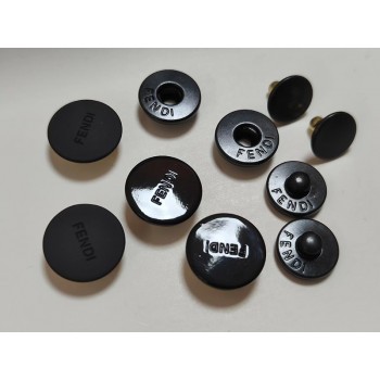Fendi snaps No.1, 5pc/lot, 15mm Fendi snaps No.1, 5pc/lot, 15mm