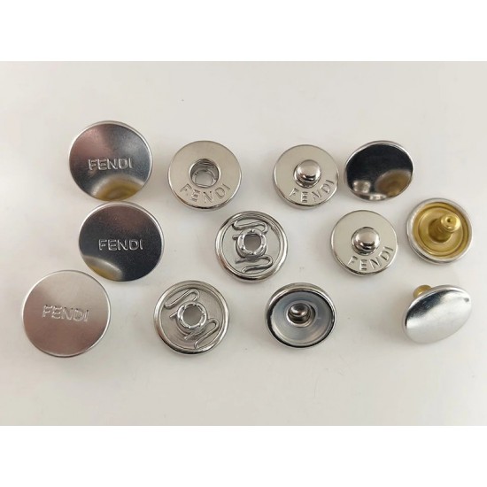 Fendi snaps No.1, 5pc/lot, 15mm