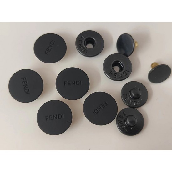 Fendi snaps No.1, 5pc/lot, 15mm