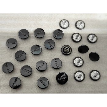 Fendi shank button No.2, 5pc/lot, 9.5mm