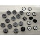 Fendi shank button No.2, 5pc/lot, 9.5mm