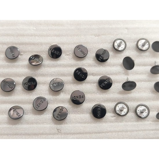 Fendi shank button No.2, 5pc/lot, 9.5mm