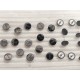 Fendi shank button No.2, 5pc/lot, 9.5mm