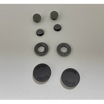Fendi snaps No.2, 5pc/lot, 17mm