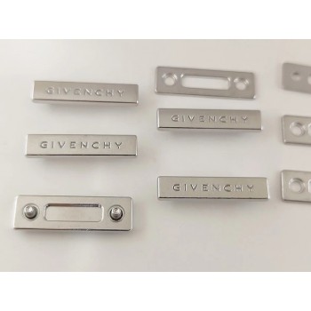 Givenchy nameplate No.1, 5pc/lot, 27mm × 6mm