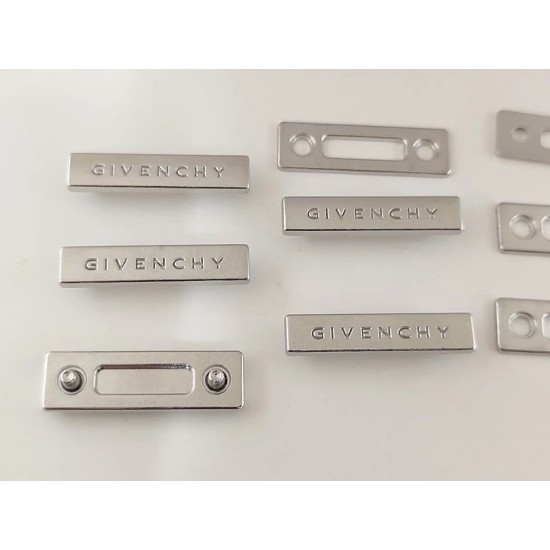 Givenchy nameplate No.1, 5pc/lot, 27mm × 6mm