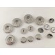 Givenchy snaps No.1, 5pc/lot, 15mm