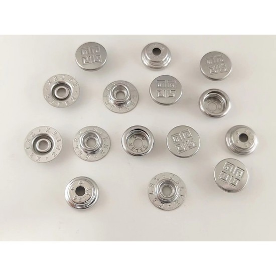 Givenchy snaps No.2, 5pc/lot, 11mm