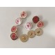 Hermes button No.1, 5pc/lot, 12mm