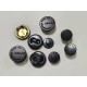 Kailas snaps No.1, 5pc/lot, 17mm