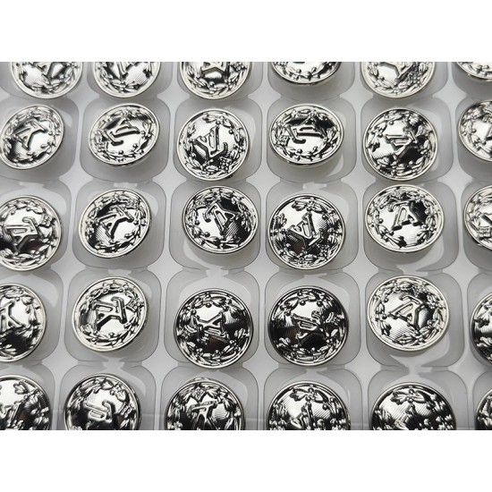 LV button No.1, 2pc/lot, 23mm