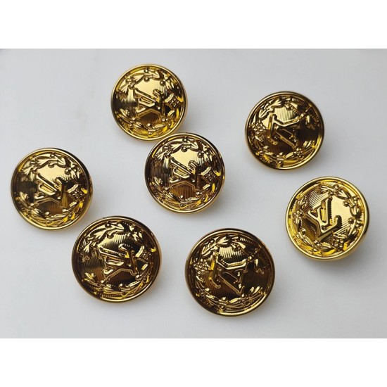 LV button No.1, 2pc/lot, 23mm