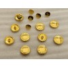 LV shank button No.1, 5pc/lot, 15mm