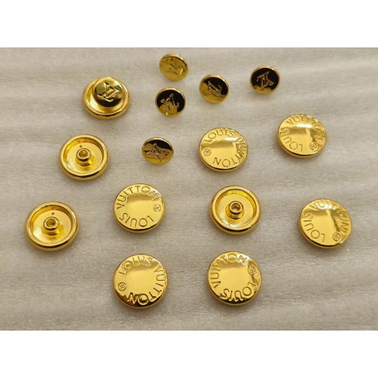 LV shank button No.1, 5pc/lot, 15mm