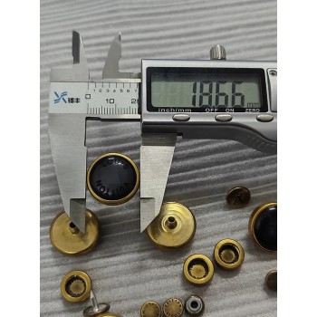 LV snaps No.1, 5pc/lot, 18.5mm