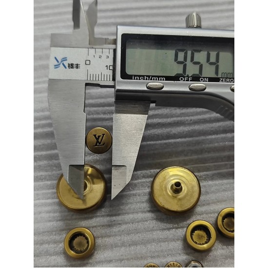 LV snaps No.1, 5pc/lot, 18.5mm