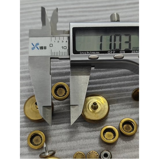 LV snaps No.1, 5pc/lot, 18.5mm