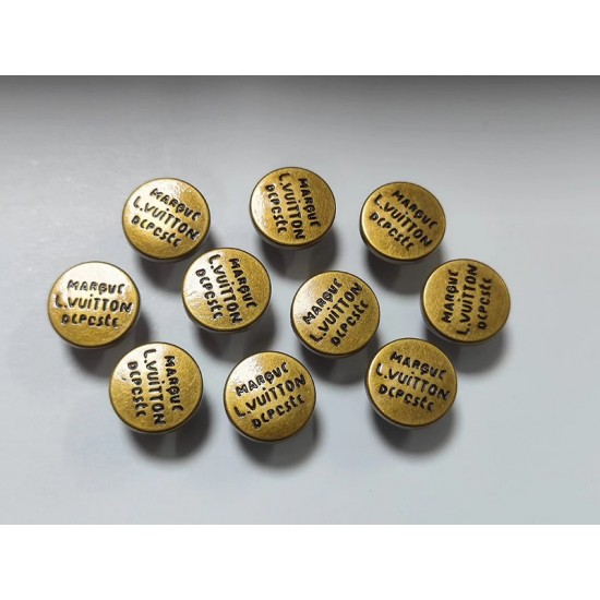 LV shank button No.12, 5pc/lot, 14mm
