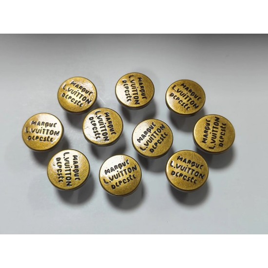 LV shank button No.12, 5pc/lot, 14mm