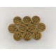 LV shank button No.12, 5pc/lot, 14mm