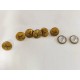 LV shank button No.12, 5pc/lot, 14mm