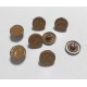 LV shank button No.13, 5pc/lot, 18.5mm