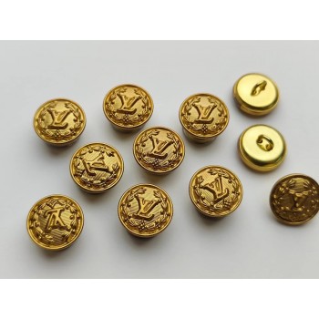 LV button No.2, 5pc/lot, 15mm