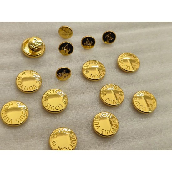 LV shank button No.2, 5pc/lot, 17mm