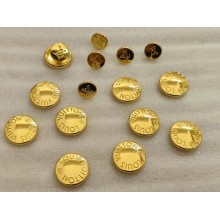 LV shank button No.2, 5pc/lot, 17mm