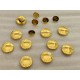 LV shank button No.2, 5pc/lot, 17mm