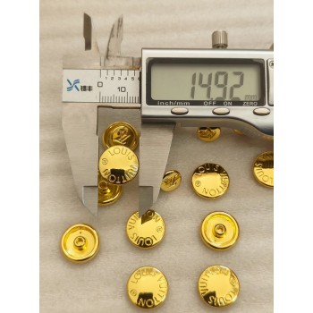 LV shank button No.2, 5pc/lot, 17mm