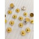 LV shank button No.3, 5pc/lot, 9.5mm
