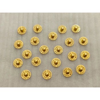 LV shank button No.3, 5pc/lot, 9.5mm