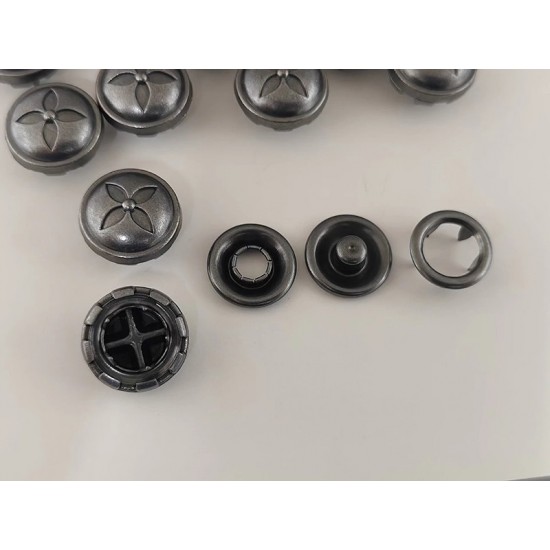 LV snaps No.4, 5pc/lot, 14mm
