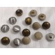 LV shank button No.8, 5pc/lot, 18.5mm
