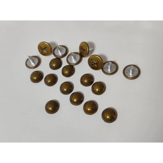 LV shank button No.9, 5pc/lot, 9.5mm