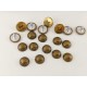 LV shank button No.9, 5pc/lot, 9.5mm