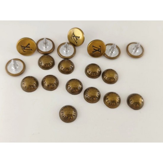 LV shank button No.9, 5pc/lot, 9.5mm