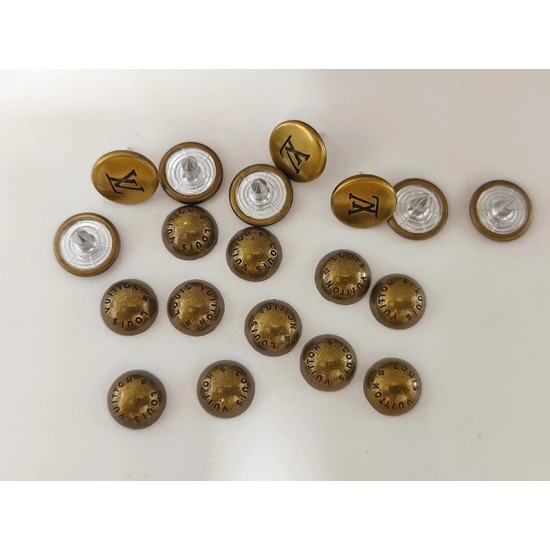 LV shank button No.9, 5pc/lot, 9.5mm