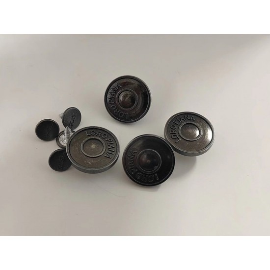 Loro Piana shank button No.1, 5pc/lot, 19mm