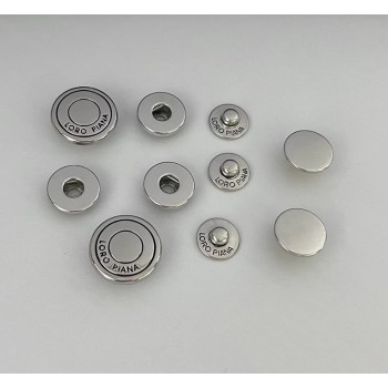 Loro Piana snaps No.1, 5pc/lot, 15mm, 17mm
