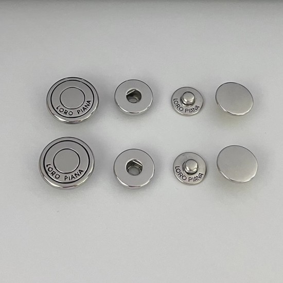 Loro Piana snaps No.1, 5pc/lot, 15mm, 17mm