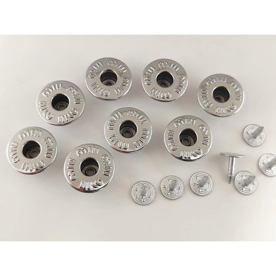 Miumiu shank button No.1, 5pc/lot, 17mm