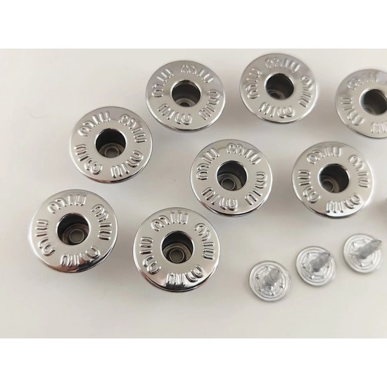 Miumiu shank button No.1, 5pc/lot, 17mm